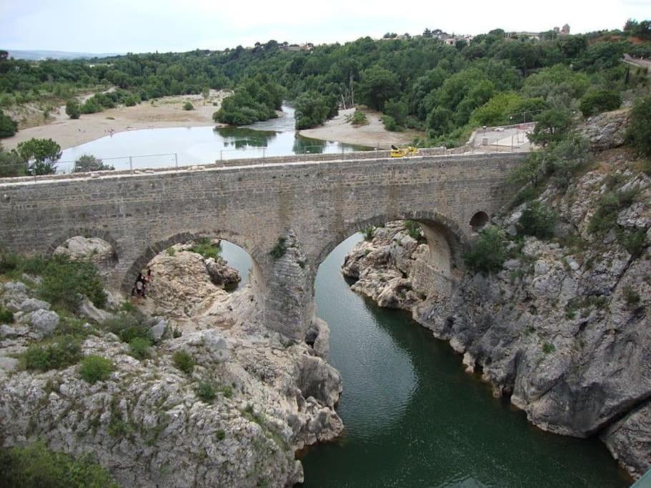 Charmante Cave Voutee 4 Personnes Saint-Jean-de-Fos 외부 사진